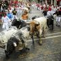 Испания. В Испании четыре человека пострадали во время забега быков